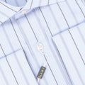 Shirt - Striped Cotton Double Cuff