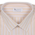 Shirt - Striped Cotton Double Cuff