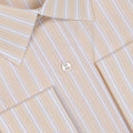Shirt - Striped Cotton Double Cuff