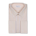 Shirt - Striped Cotton Double Cuff