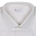 Shirt - Checkered Cotton Double Cuff