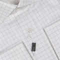 Shirt - Checkered Cotton Double Cuff