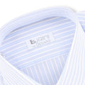Shirt - Striped Cotton Double Cuff