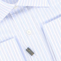 Shirt - Striped Cotton Double Cuff