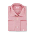 Shirt - Herringbone Cotton Double Cuff