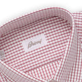 Shirt - Checkered Cotton Double Cuff