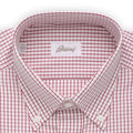 Shirt - Checkered Cotton Double Cuff