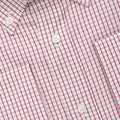 Shirt - Checkered Cotton Double Cuff