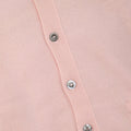 Cardigan Plain Colour Cashmere V-Neck Two Ply