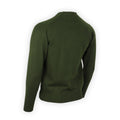 T-shirt Plain Colour Virgin Wool Long Sleeves Crew Neck