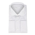 Shirt - Checkered Cotton Double Cuff