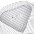 Shirt - Checkered Cotton Double Cuff