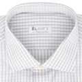 Shirt - Checkered Cotton Double Cuff