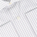 Shirt - Checkered Cotton Double Cuff