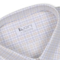 Shirt - Checkered Silk Double Cuff