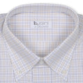 Shirt - Checkered Silk Double Cuff
