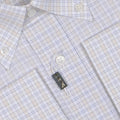 Shirt - Checkered Silk Double Cuff