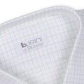 Shirt - Checkered Cotton Double Cuff