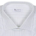 Shirt - Checkered Cotton Double Cuff