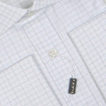 Shirt - Checkered Cotton Double Cuff