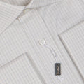 Shirt - Checkered Cotton Double Cuff
