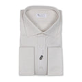 Shirt - Checkered Cotton Double Cuff