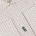 Shirt - Checkered Cotton Double Cuff