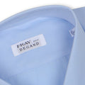 Plain Light Blue Double Cuff Shirt