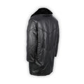 Jacket 3/4 LAND Plain Colour Leather Fur Collar