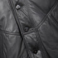 Jacket 3/4 LAND Plain Colour Leather Fur Collar