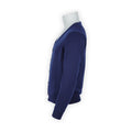 T-shirt Plain Colour Virgin Wool Long Sleeves Crew Neck