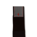 Long Socks Bi-Colour Fine Ribbed Cotton