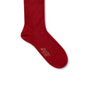 Dots Ruby and Jeans Scotland Thread Long Socks