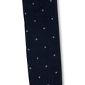 Dots Navy and Jeans Scotland Thread Long Socks