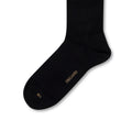 Dots Navy and Ruby Scotland Thread Long Socks