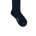 Dots Navy and Red Scotland Thread Long Socks