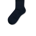 Dots Navy and Red Scotland Thread Long Socks