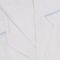 Pajamas - Plain With Piping Shirt Long Sleeves Buttoned + Pants Cotton & Cashmere