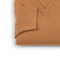 Sweater - Vicuna V-Neck Knitted