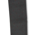 Dots Dark Grey and Ruby Scotland Thread Long Socks