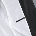 Tuxedo Suit - Wool & Mohair Unfinished Sleeves