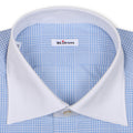 Shirt - Checkered Cotton Double Cuff