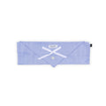 Nightdress Herringbone Twisted Yarn With Piping Long Sleeves Buttoned + Bobble Sleep Cap Cotton