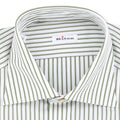 Shirt - Striped Cotton Double Cuff