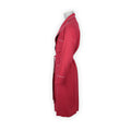 Dressing Gown Herringbone With White Edges Cotton