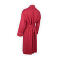 Dressing Gown Herringbone With White Edges Cotton