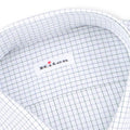 Shirt - Checkered Cotton Double Cuff