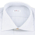 Shirt - Checkered Cotton Double Cuff