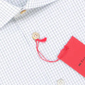 Shirt - Checkered Cotton Double Cuff