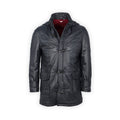 Duffle Coat - Genuine Leather Detachable Hood